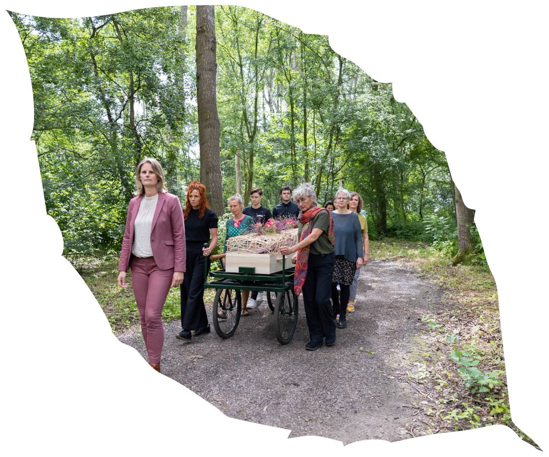 persoonlijke begrafenis